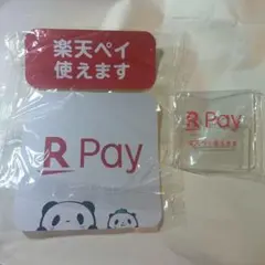 楽天ペイ　販促物　非売品　業務用　ステッカー　シール　卓上アクリルスタンド