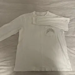 GAP1969 ホワイト 長袖Tシャツ