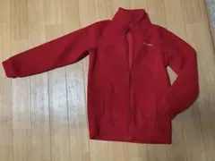 Columbia 赤 フリースジャケット M 140cm 150cm