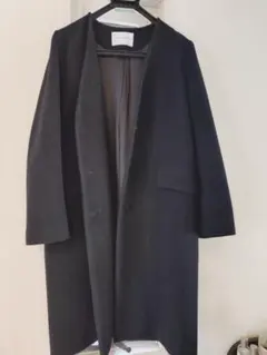 UNITED ARROWS ブラック ロングコート