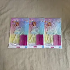 ① アイカツ スタンド付きアクリルプレート ルミナス 大空あかり3個セット