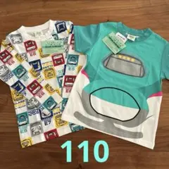 ※訳あり※新幹線プリントＴシャツ　半袖　長袖　はやぶさ