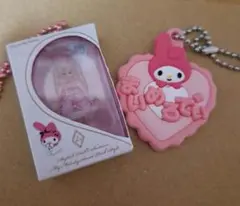 マイメロディ　キーホルダー　まいぱちるん　リカちゃん　ガチャガチャ