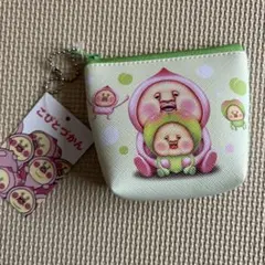 ▶︎新品未使用　こびとづかん ミニポーチ カクレモモジリ&スモモノウチ