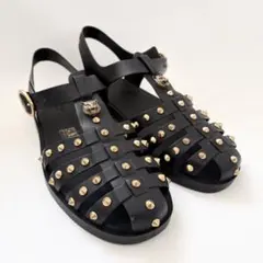 1694 美品✨グッチ サンダル タイガー スタッズ グルカサンダル ブラック 2026年最新】グルカサンダル gucciの人気アイテム - メルカリ
