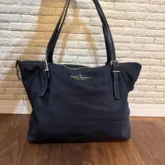 ケイト・スペード ナイロン トートバッグ 黒