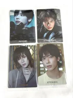 txt ツインウエハース シール テヒョン ボムギュ ウプズ 4枚セット