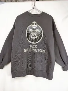 724　新品未使用　ジャック・スケリントン　スウェット　トレーナー　裏起毛