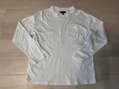 BANANA REPUBLIC 長袖Tシャツ L 白のサムネイル