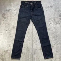 GAP 1969 デニム パンツ 濃紺 ボタン XS ギミックのサムネイル