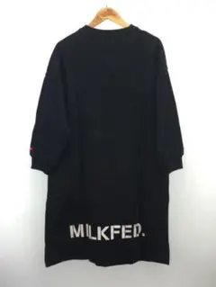 milk fed/スウェットワンピース　黒【最終お値下げ】