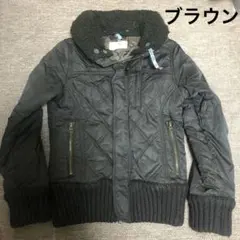 チャオパニックティピー 中綿ジャケット ブラウン