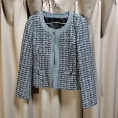 レディース ノーカラージャケット