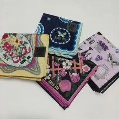 ANNA SUI ハンカチ4枚セット