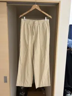 UNIQLO × JW ANDERSON リネンブレンドイージーパンツ