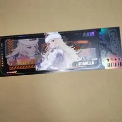 勝利の女神 NIKKE 韓国 ホログラムチケット ルドミラ