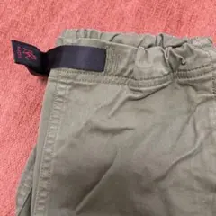 キッズ　グラミチパンツ　カーキ　長ズボンのサムネイル