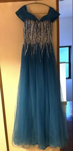 ☆SHEIN 青色パーティードレス☆