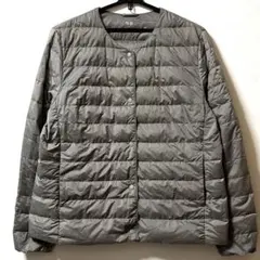【極美品】UNIQLO ユニクロ　ウルトラライトダウン　グレー　XL