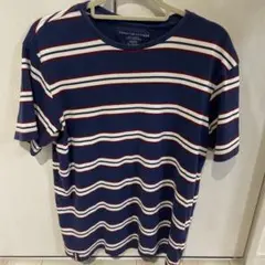 TOMMY HILFIGER ストライプ Tシャツ XL