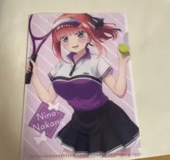 中野二乃 ミニクリアファイル 五等分の花嫁