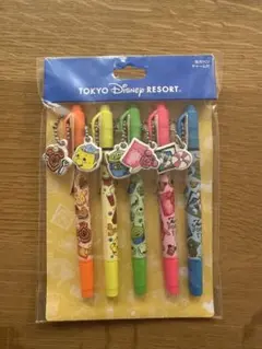 【ma様】東京ディズニーリゾート 蛍光ペンセット 6本