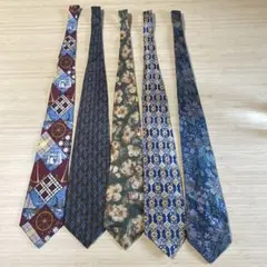 メンズ　ブランド　ネクタイ　5本セット