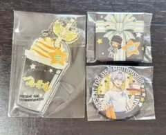 SideM THE虎牙道 円城寺道流 牙崎漣 缶バッジ・アクリルキーホルダー