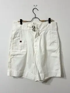 Barbour バブアー エンパイア ショーツ ワイド ショート パンツ 白のサムネイル