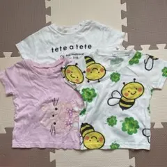 Tシャツ　3枚セット　まとめ売り　ベビー服　子供服　サイズ80 90 半袖