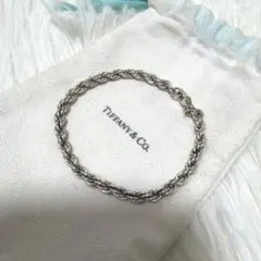 Vintage Tiffany ツイスト スクリュー ロープチェーン ネックレス