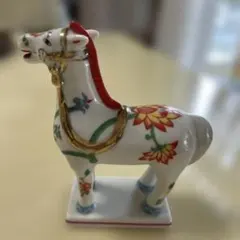 陶器製 馬の置物 インテリア