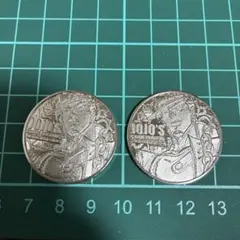 新品未使用 ジョジョの奇妙な冒険 ジャンプフェスタ メダル 2枚 空条承太郎