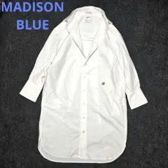 美品 MADISONBLUE オーバー丈 コットンシャツ ワンピース 刺繍 2026年最新】マディソンブルー シャツワンピースの人気アイテム - メルカリ
