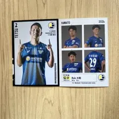 FC今治　山本透衣　直筆サイン色紙&マグネット&カードセット FC今治マッチデーステッカー 山本透衣 - メルカリ