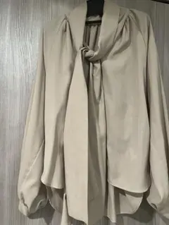 Ulla Johnson フリルブラウス ボウタイブラウス アイボリー 長袖 