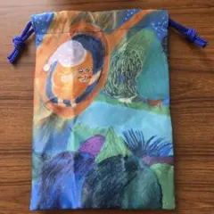 パンどろぼう　巾着　ガチャガチャ