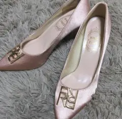 ✨美品✨ロイヤルパーティー　キラキラピンクパンプスのサムネイル