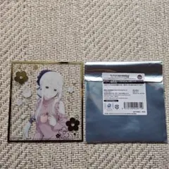 ほぼ未使用 リゼロ ミニクリア色紙 エキドナ 1枚 同梱可