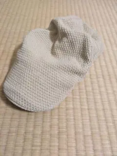 Lacoste ベージュ ハンチング帽 ニット