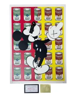 新品未使用 KAWS オリジナルフェイク 限定品 ノベルティー