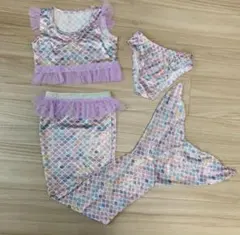 agh様専用⭐︎人魚姫風　キッズ水着　110 女の子