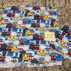 交通機関　車　電車　デザイン生地はぎれセット