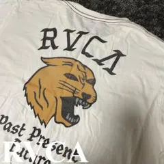 RVCA ルーカ パンサー バックプリント Tシャツ M ホワイトのサムネイル