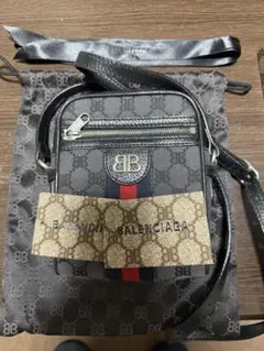 BALENCIAGA Gucci ショルダーバッグ　BB柄のサムネイル