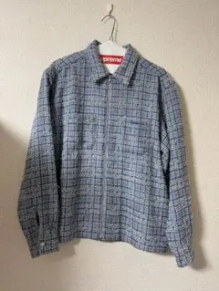 Supreme ツイード ジップアップ シャツ 24aw ブークレシャツのサムネイル