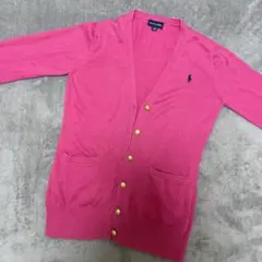 Ralph Lauren ピンク カーディガン 150