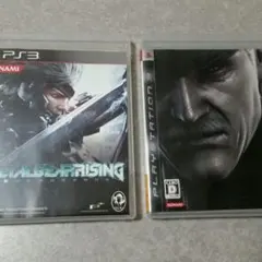 PS3用ソフトまとめ売り　メタルギアライジングと4の2点セット