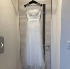 ウェディングドレス エンパイア XSサイズ　二次会　結婚式