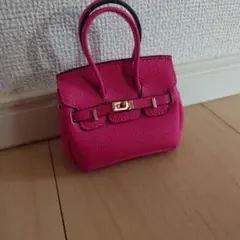 ピンク ミニバッグ キーホルダー ポーチ